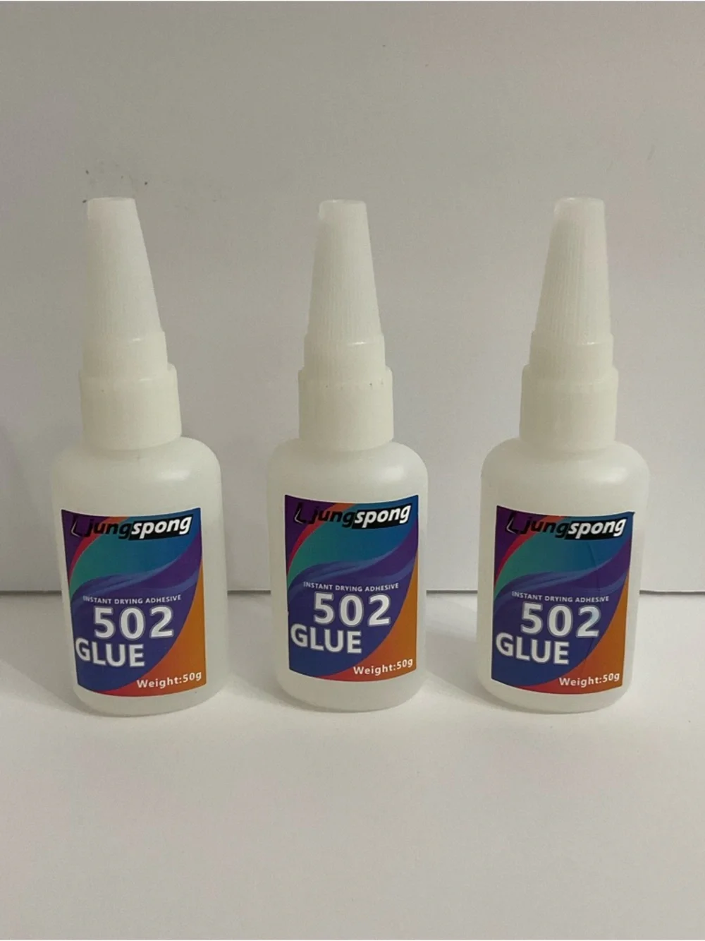 502 Super Glue Instant Drying 3 Pack - Picture 1 of 3